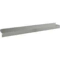 vidaXL Bordure de jardin, 20 pièces, 100 x 10 x 8 cm, acier, argenté