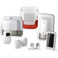 Delta Dore Pack alarme Tyxal+ Vidéo 8 zones sans fil connecté avec transmetteur GSM et détecteur de levée de doute vidéo - - 6410178
