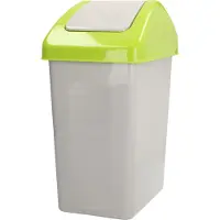 BranQ Poubelle Branqu avec couvercle basculant, 25 l
