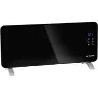 Alpina Electric Convector Heater 2000W - Panneau chauffant à température réglable - Fonction minuterie