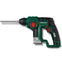 Parkside Marteau perforateur sans fil PBHA 12 A1, vitesse variable, mandrin à adaptateur