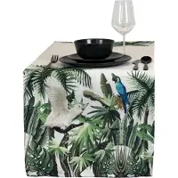 Unique living Tapis de souris décoratif Linnen Print Design 7