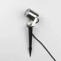 Astro Skye Spike Spot - Lampe de sol à LED pour l'extérieur en acier inoxydable brossé IP65