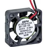 SEPA Ventilateur haute performance (1x), Ventilateur PC, Noir