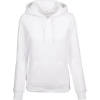 Build Your Brand Heavy Hoodie Blanc 3XL Femme