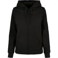 Build Your Brand Basic Full Zip Sweatshirt Noir 5XL Femme
