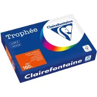 Clairefontaine Rouge cardinal A4 Papier couleur 160 g/m² (250 feuilles)