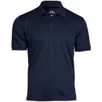 Tee Jays 7000 | Club Polo pour hommes - 95% Polyester (recyclé) - Couleur : Navy - Taille : L