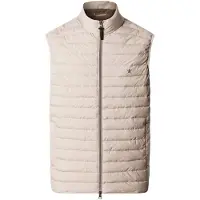 Hackett London pour homme. HM4000197 Gilet Ultra beige (L), Casuel, Polyester