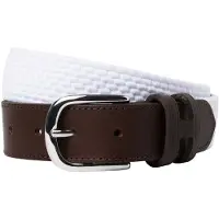 Hackett Parachute Belt Marron,Blanc S Homme