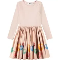 Molo Robe - Rib - Casie - Coloré Hearts - - 9-10 ans (134-140) - Robe