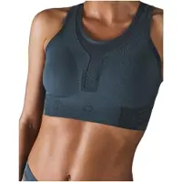 Hästko - Brassière 100% sans coutures - Bra n°42 Ardoise - Taille S - Bleu