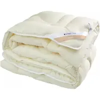 Inter Widex Couette pour toute l'année 180x200 MERINO LAINE Senna Couette pour la maison en laine, mérinos, crème