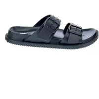 Pepe Jeans pour femme. PLS700005 Sandales Ocean Studs noires (38), Plat, Aucun, Casuel, Beachwear