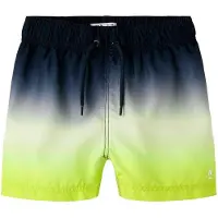 Name it Shorts de bain 'NMMZOCCAS' bleu foncé / citron vert