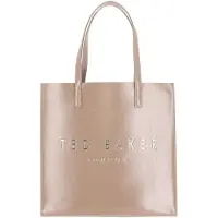 Ted Baker sac shopper Crinkon Crinkle Icon Bag Stone taupe