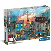 Clementoni 1000 pièces. CB Collection Haute Qualité Rues du Par
