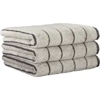 Cawoe Serviette gris / platine