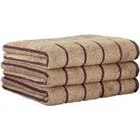 Cawoe Serviette sable / marron