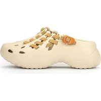 Pikolinos Sabots 'Romana' beige clair / orange