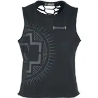 Rammstein Top de - Puppe - S - 3XL - pour Femme - noir - Taille 3XL
