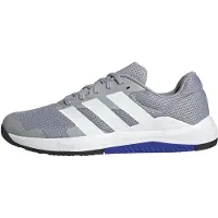 Adidas Chaussure de sport 'Dropset' gris / gris argenté / blanc