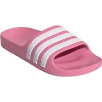 Adidas Claquettes / Tongs 'Adilette Aqua' rose / blanc