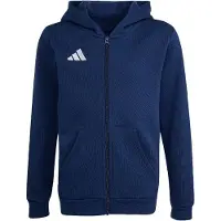 Adidas Entrada 26 Full Zip Sweatshirt Bleu 3-4 Years Enfants