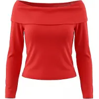Usha Chemisier rouge