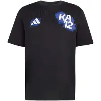 Adidas T-Shirt fonctionnel 'Mercedes AMG Petronas' bleu roi / noir / blanc
