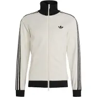 Adidas Franz Beckenbauer Classic Slim Full Zip Sweatshirt Blanc M Homme