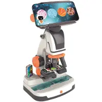 Clementoni Microscope Smart de - Jouet éducatif scientifique pour enfants