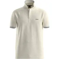 BOSS pour homme. 50469055 Polo Paddy blanc cassé (M), Casuel, Coton, Manche courte