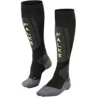 Falke SK5 Expert, skichaussettes de ski, homme , noir