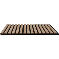 vidaXL Panneaux muraux 2 pcs Marron 60,5 x 60 cm