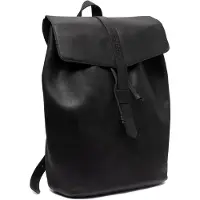 Beocca Lilith sac à dos, en cuir à tannage végétal, sac à dos business, fait main, Noir