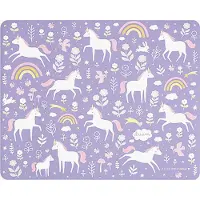 A Little Lovely Company Set de Table - Vinyle - Unicorn Rêves - - UneTaille - Set de Table