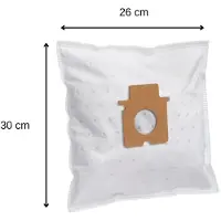 Top Filter Lot de 4 sacs aspirateur pour Samsung et Panasonic TopFilter Premium