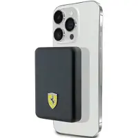 Ferrari Powerbank Fepb5Mncak 15W 5000Mahczarny/Noir Metal Logo Magsafe
