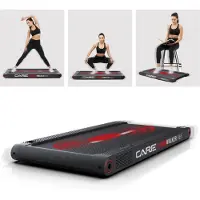 Care WALKER VIBE - Tapis de course pour la marche et le travail de bureau - Vitesse maximale : 6 km/h - 4 niveaux de vibration - Facile à ranger