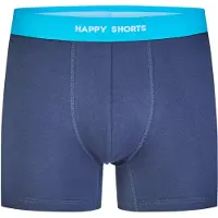 Happy Shorts Boxers ' Jersey ' bleu foncé