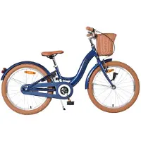 Volare Vélo pour enfant Ashley - Fille - 20 pouces - Bleu foncé