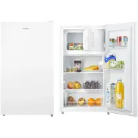 Inventum KV471W réfrigérateur de table 80 litres - Avec compartiment congélateur - Largeur 47,5 cm - Eclairage LED - Convient aux camping-cars - En pose libre - Blanc