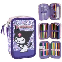 Hello Kitty Trousse à Trois Compartiments Kuromi