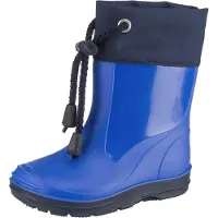 Beck Bottes en caoutchouc bleu / bleu foncé