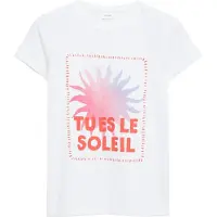 s.Oliver T-Shirt mélange de couleurs / blanc