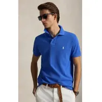 Ralph Lauren pour homme. 710534735518 Le polo piqué bleu iconique (XXL), Casuel, Coton, Manche courte