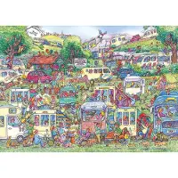 Gibsons Puzzle Chaos des caravanes 1000 pièces