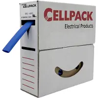 Cellpack Rouleau de film thermorétractable 4m - Tuyau thermorétractable 25.4 / 12.7mm SB 25.4-12.7 bl