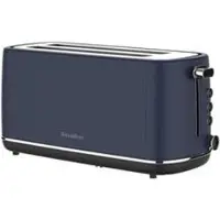 Terraillon Grille-pain Long New Moon 1550 W Bleu nuit